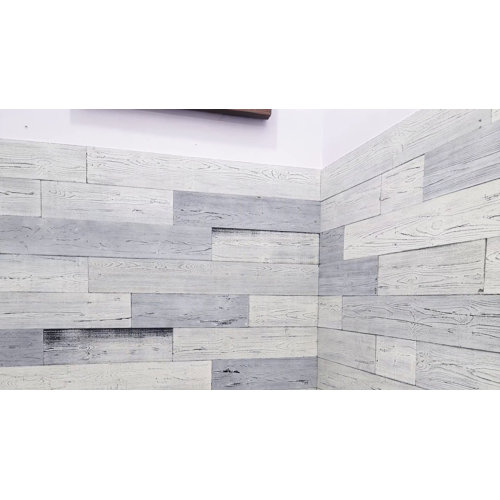 Colamo 5" x 35.4" Peel and Stick Shiplap Wall Paneling (10pack